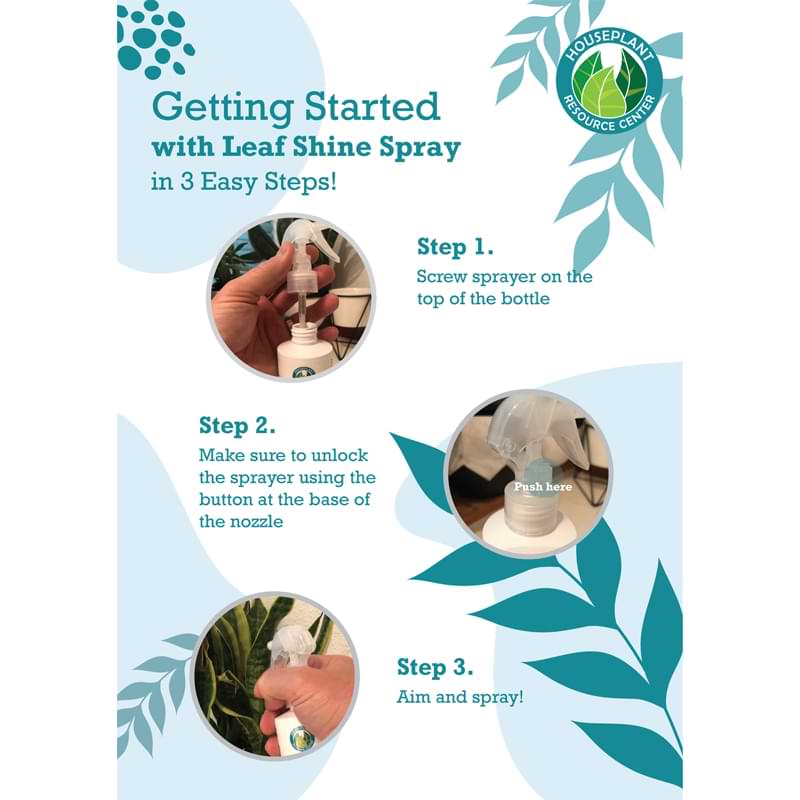 Houseplant Leaf Shine Spray